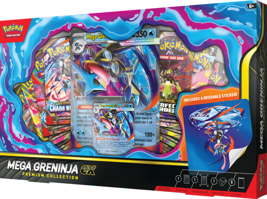 Pokémon TCG: Mega Greninja ex Premium Collection