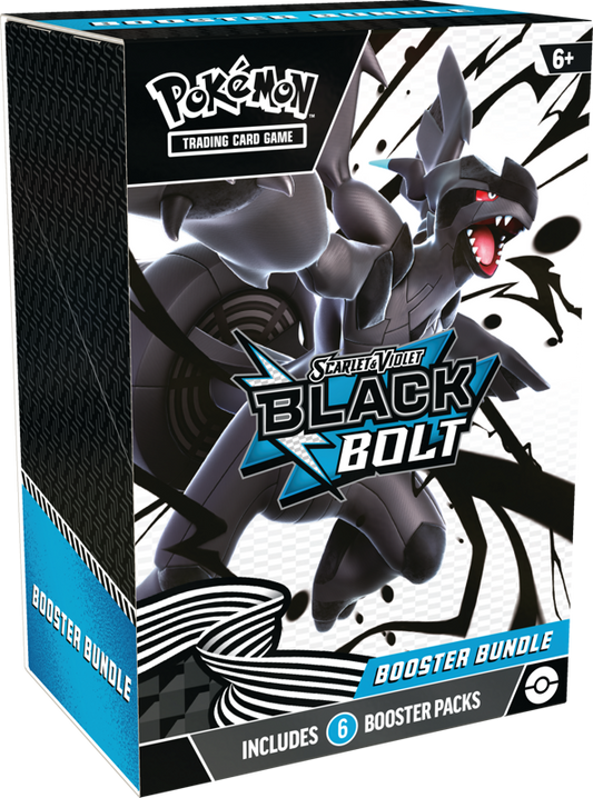 Pokémon TCG: Scarlet & Violet 10.5 - Black Bolt - Booster Bundle CDU
