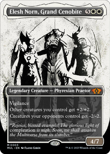 Magic Single - Elesh Norn, Grand Cenobite [Showcase Frame] (MUL)