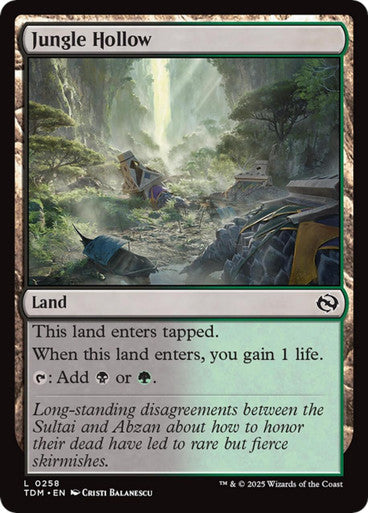 Magic Single - Jungle Hollow (TDM)
