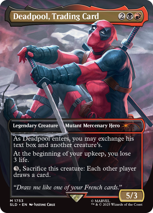 Secret Lair x Marvel's Deadpool (Non Foil)