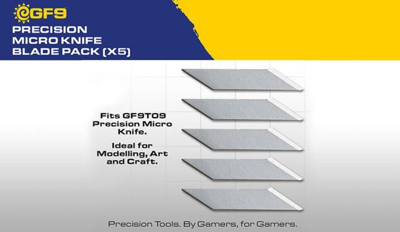 GF9 - Precision Micro Knife Blade Pack
