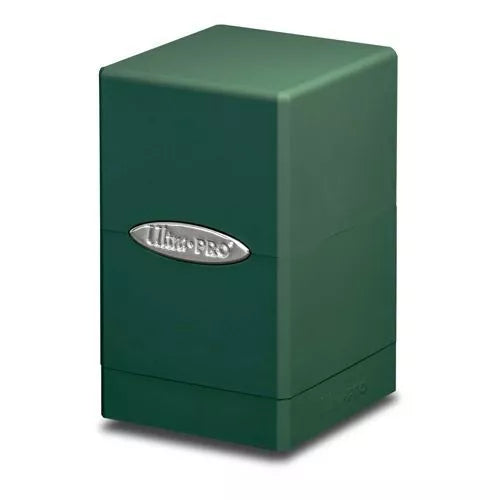 Satin tower deck box-green