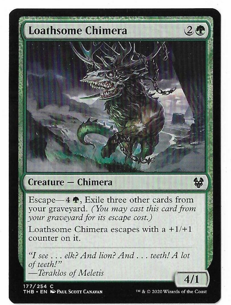 Magic Single - Loathsome Chimera (THB)