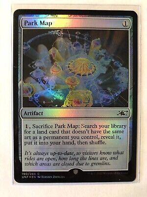 (FOIL) Magic Single- Park Map (HOU)