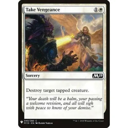 Magic Single - Take Vengeance (M19)