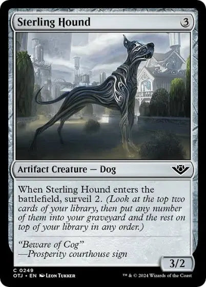 Magic Single - Sterling Hound  (OTJ)