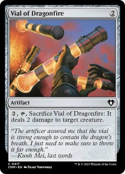 Magic Single - Vial of Dragonfire (CMM)