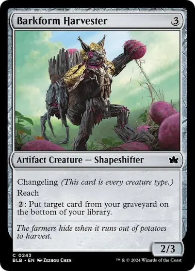 Magic Single- Barkform Harvester (BLB)