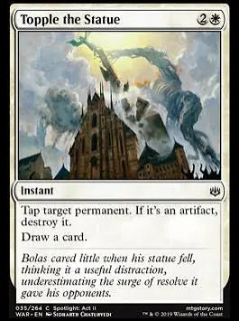 Magic Single - Topple the Statue (WAR)