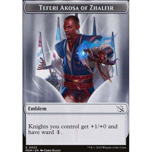 Magic single - Teferi Akosa of Zhalfir